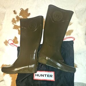 Hunter rain boots